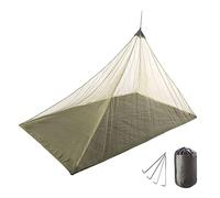 Breathable Camping Mosquito Net with Portable Bag High Density See Through Mesh Cover Outdoor Anti Mosquito Camping Netting for Travel Hiking Backpacking Single Sleeping Bag, Bed, Tent