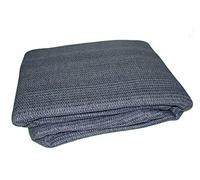 Breathable Caravan Awning Carpet Weaveatex Motorhome Tent Groundsheet Matting - Blue/Grey (2.5m x 5.5m)