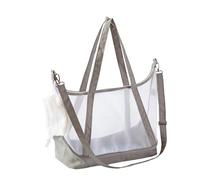 Breathable Cats Travel Carriers Bag With Seethrough Nylon Net Easy To Clean Outdoor Walking Bag For Daily Use Comfortable Cats Carriers