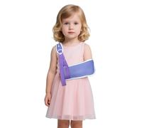Breathable Children’s Arm Sling - Support Stabiliser for Wrist/Elbow/Shoulder Injuries,Fits both left and right hands seamlessly (Purple, M)
