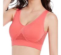 Breathable Cool Lift Up Air Bra,Seamless Wireless Cooling Comfort Breathable Bra,Removable Sculpting Uplift Bra Fit for Gym