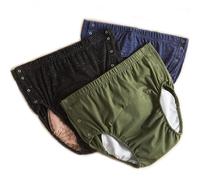 Breathable Cotton Diapers are Not Wet and Leak Proof, Cotton Incontinence Pants for Adults, Protective Incontinence Underwear for Elderly Limited Mobility Bedridden