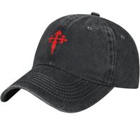 Breathable Cycling Caps Cross of Saint James Sun Hats Comfortable Trucker Caps for Golf Adult Outdoor