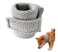 Breathable Dog Cone, Anti Licking Soft, Multi Sizes Small Dog Cones with Adjustable Hook Loop, Post Operative Recovery Utility for Wound Protection Management, and Surgical Incision Shielding