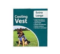 Breathable Dog Cooling Vest with Velcro Harness for Extra Small, Extra Large, Medium, Large, Small Dogs - Cooling Jacket for Outdoor Hiking, Training - Lightweight Cooling Vest for Dogs (XL)