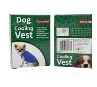 Breathable Dog Cooling Vest with Velcro Harness for Extra Small, Extra Large, Medium, Large, Small Dogs - Cooling Jacket for Outdoor Hiking, Training - Lightweight Cooling Vest for Dogs (XS)