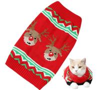 Breathable Dog Jumper - Christmas Dog Jumper, Dog Jumper, Puppy Christmas Dog Clothes, Warm Dog Shirt, Soft Dog Jumper - Breathable Knitted Dog Fabric, Beautiful