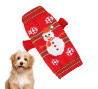Breathable Dog Jumper - Christmas Dog Jumper, Dog Jumper, Puppy Christmas Dog Clothes, Warm Dog Shirt, Soft Dog Jumper - Breathable Knitted Dog Fabric, Beautiful