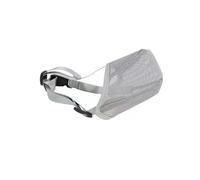 Breathable Dog Muzzle Anti Chew Barking for Golden Retriever Labrador Collie(XS,灰色)