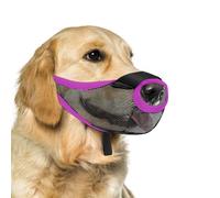Breathable Dog Muzzle Pet Net Mouth Cover with Secure Strap Design for Safe Walking Training and Travel Dog Accessory Adjustable Pet Muzzle