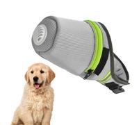 Breathable Dog Muzzle, Sturdy Dog Mouth Cover, Breathing Nozzle Muzzle with Enhanced Safety and Protection Design for Home, Park, Running, Gold Walking, 1 Piece