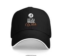 Breathable Don't Be A Basic Witch Baseball Caps Hip Hop Sandwich Cap Men Women Adjustable Outdoor Sport Hat Gift