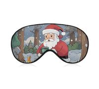 Breathable Eye Mask Light A Fire in The Wild Printed Soft Sleep Eye Masks with Adjustable Strap Eye Cover Eye Patches Light Blocking Eyemask for Office Nap Travel