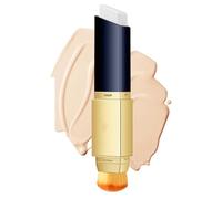 Breathable Face Makeup Foundation, Natural Finish with Brush, Temperature Changing Coverage Cream, Long Lasting Hydrating Base with Glow, Modern Beauty Design Style, Cosmetic for Commuting Wedding