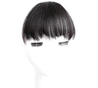 Breathable False Fringe Hairpiece With Uneven Cut For Round Square Faces And Natural Hairlines Coverage Short False Bangs Anime Hairpiece