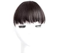 Breathable False Fringe Hairpiece With Uneven Cut For Round Square Faces And Natural Hairlines Coverage Short False Bangs Anime Hairpiece