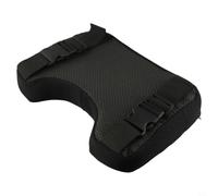 Breathable Gym Cushion 32x22cm for Rowing Machine | Memory foam core, 32x22x7cm size, non-slip base, tailbone pain relief, fits most rowers