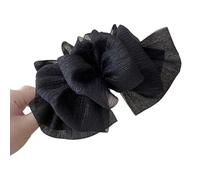 Breathable Hair Accessory Soft Hairpin Elegant Bows Claw Clip Hairpiece For Daily Styling Office School Occasion Luxurious Beads Clip