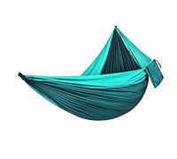breathable hammock, Outdoor Camping - Ultralight 150 kg Capacity 260 x 140 cm with Carabiner & Tree Straps, Breathable, Quick-Drying Nylon for Survival