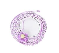 Breathable Hamster Walking Harness with Detachable Flowers, Adjustable Rope for Guinea Pigs Training & Play Adjustable Flower Design Leash Harness for Hamster