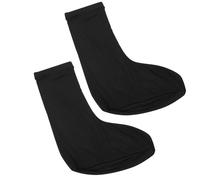 Breathable Hiking Gaiters for Shoes, Black L Adjustable Sand Covers | Milk Fiber Build, Elastic Full Coverage, Debris Blocking, Desert Adventures and Dune Hiking