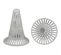 Breathable Hydrophobic Water Filter Cover for Orchid Pots Made from Recycled Plastic to Support Root Aeration and Drainage (9.4 * 7.4cm)