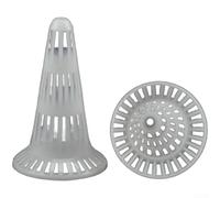 Breathable Hydrophobic Water Filter Cover for Orchid Pots Made from Recycled Plastic to Support Root Aeration and Drainage (11.5 * 7.3cm)