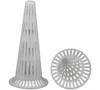 Breathable Hydrophobic Water Filter Cover for Orchid Pots Made from Recycled Plastic to Support Root Aeration and Drainage (15.8 * 7.5cm)