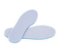 Breathable Insole Inserted with Super Soft Cushioning, Comfortable Walking Insole, Double-Layer Latex Foam Perforated Insole, Replacement Insole, Suitable for Any Shoes, Men or Women(41-42yards)