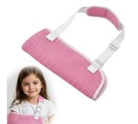Breathable Kids Mesh Arm Sling, Adjustable Toddler Sling, 2-4 years old | Lightweight Mesh Shoulder Sling for Children, Wrist, Elbow and Shoulder Injuries, Left or Right Arm, Pink