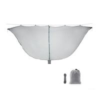 Breathable Lightweight Fly Net for Camping Protects Against Insects While Relaxing Outdoors (black)