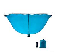 Breathable Lightweight Fly Net for Camping Protects Against Insects While Relaxing Outdoors (blue)