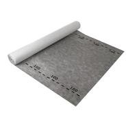 Breathable Membrane Roof Wall Floors Felt100g/m2 1.5m Wide 3 Layer Permeable Building House Insulation Construction (Grey, 1.5m x 10m)