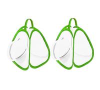 Breathable Mesh Butterfly Habitat, 2-Pack Foldable Butterfly Cage with Handle & Zipper for Kids Outdoor Play/8.8x8x10 Inch