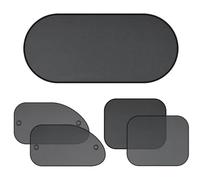 Breathable Mesh Car Window Sun Shade for Audi A5 COUPE 2door B8 2007-2016, UV Protection Privacy Screen Anti Glare with Suction Cup for Side Windows,5pcs mixed set A