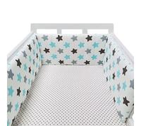 Breathable Mesh Cot Liner Breathable Crib Bumper Cot Liner Airwrap Cot Bumper Baby Cot Bumpers Padded Cot Bumpers For Cot Bed Baby Cot Bed Bumper Soft,A23,180cm×30cm