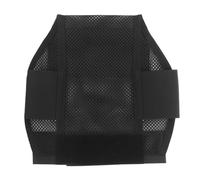 Breathable Mesh Cover For Tactical Chest Rig Vest Inner Liner, EVA Cushions Foam Pad Covers With Magic Fastener For 10×12 Medium Size(2PCS-BK)