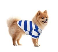 Breathable Mesh Dog Shirt for Small Dogs - Cute Cat Clothes Flag of Uruguay