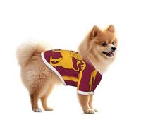 Breathable Mesh Dog Shirt for Small Dogs - Cute Cat Clothes Sri Lanka Flag