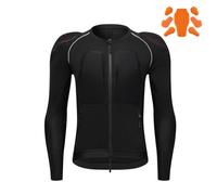 Breathable Mesh Motocross Jacket Summer Riding Reflective Casual Protective Shirt Motorcycle Armor Shirt with Removable CE Armo Motorcycle Jacket for Road Riding and Commuting(Size:L,Color:Black)