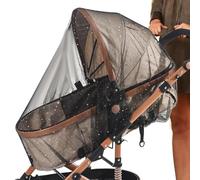 Breathable Mesh Stroller Cover - Polyester Fine Honeycomb Mesh Protection Cover, Carrier Shield Net, Reusable Kids Pram Guard with Full Coverage Design | Summer Walking Outdoor Travel Dust
