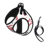 Breathable Mesh Vest for Small Dogs & Cats - Reflective, Adjustable in | With Accessories Happy Father'S Day Dad Print M Small Pet Harness - Lightweight Air Mesh With Quick-Release Buckle