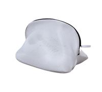 Breathable Mesh Wash Bag For Shoes, Zipper Closure reusable | 2pcs Smooth Self-locking Hidden Zipper, For Machine-wash And Closet Shoe Storage