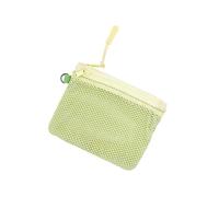 Breathable Meshes Double Compartment Organizers Portable Portable Pouches for Cosmetics Coin Daily Necessity Miniature Zippered Meshes Pouches