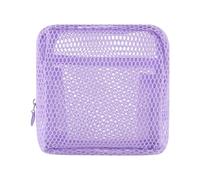 Breathable Meshes Makeup Bag with Unique Colorful Easy Cleaning Compact Cosmetic Organizers Easy Cleaning Meshes Hygiene Essential Organizers