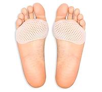 Breathable Metatarsal Pads, Gel Ball of Foot Pain Relief Cushions, Metatarsalgia & Morton’s Neuroma Support for Men and Wonen - 8 Pack..