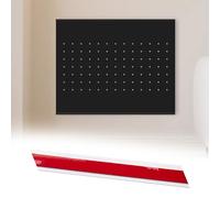 Breathable Meter Box Cover Self Adhesive, Sliding Electric Fuse Box Cover Cabinet, 16 18 20 24 28 in, Wall Mounted Breaker Panel Cover(Style G,28x20in/70x50cm)