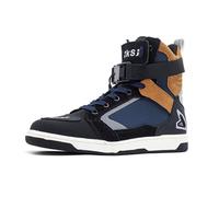 Breathable Motorcycle Shoes for Men & Women - Slip-Resistant Riding Boots All-Season - Street Bike/Racing/Parkour Gear - Anti-Scratch Durable Biker Shoes Blue