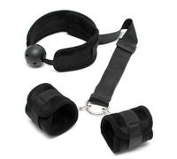 Rimba Breathable Mouth Gag with Cuffs