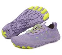 Breathable Non-Slip Summer Healthy Womens Mens Wide Toe Water Shoe Barefoot Shoes Quick Dry Yoga Pool(14x10x13.7cm,Green)